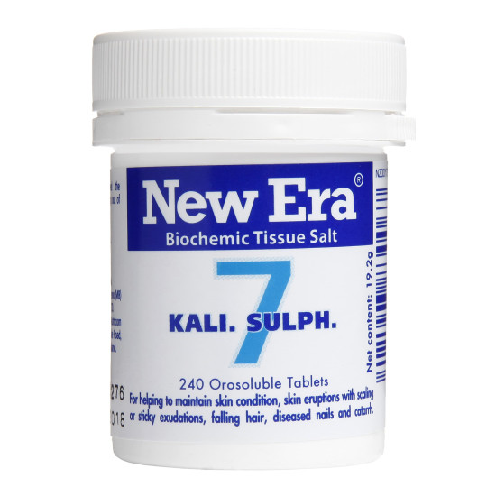 New Era No.7 Kali. Sulph. 240 Tablets