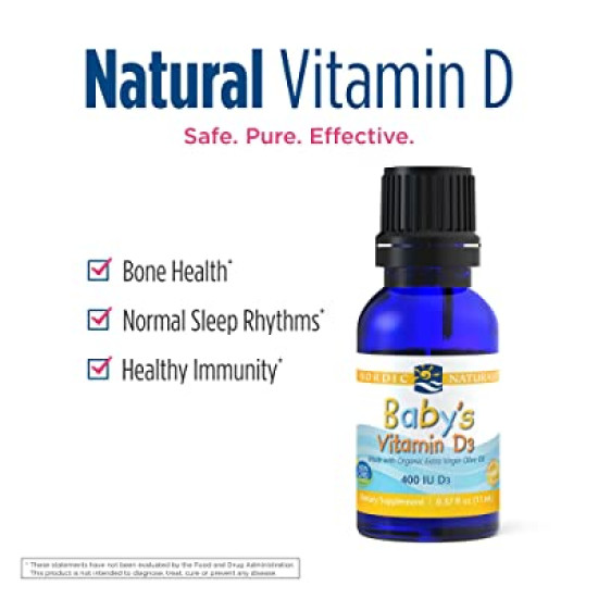 Nordic Naturals Baby's Vitamin D3 11ml