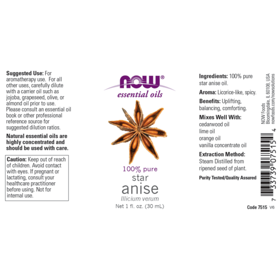 Star Anise Oil - 100% Pure Essential Oils