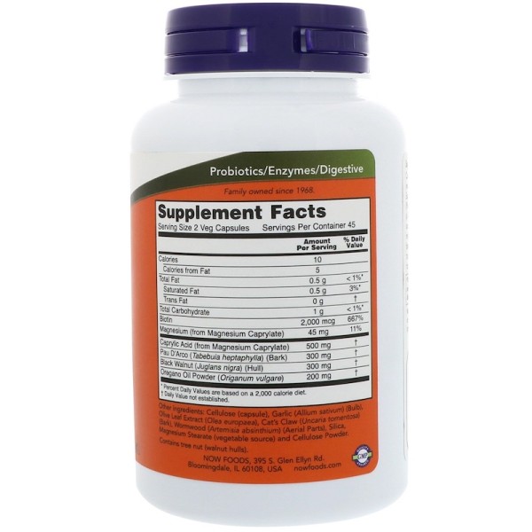 Now Foods Candida Support 90 Capsules
