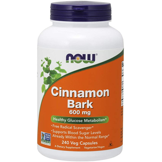 Cinnamon Bark 600mg - Healthy Glucose Metabolism