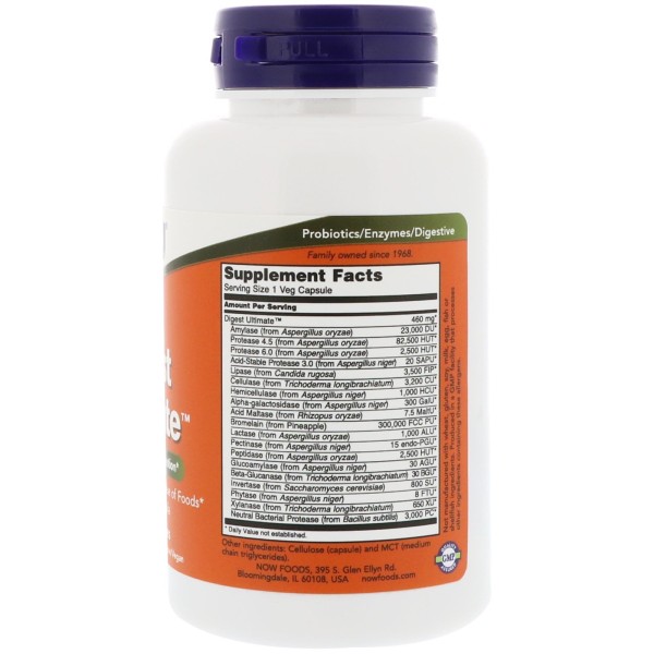 Now Foods Digest Ultimate 60 Capsules