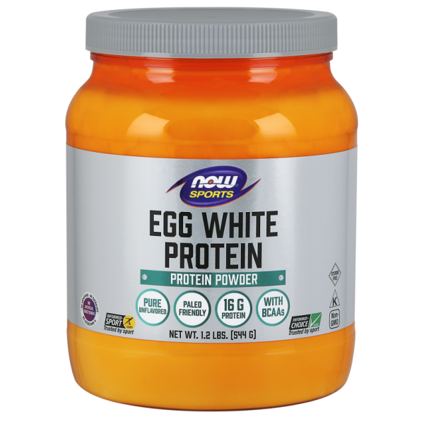 Now Foods Egg White Protein Powder 544g