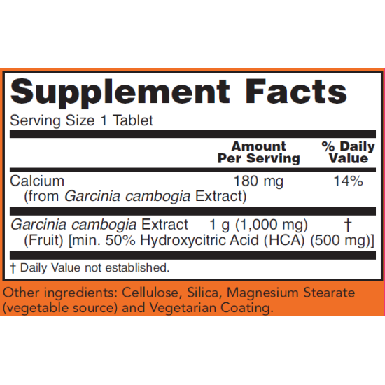 Now Foods Garcinia 1000mg 120 Tablets