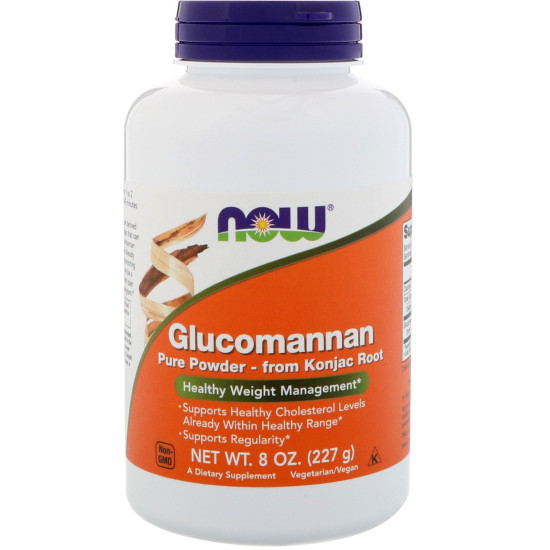 Now Foods Glucomannan Pure Powder 227g