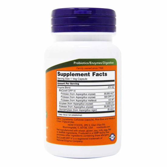 Now Foods Gluten Digest 60 Capsules