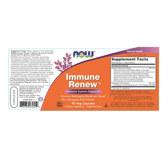 Now Foods Immune Renew 90 Capsules