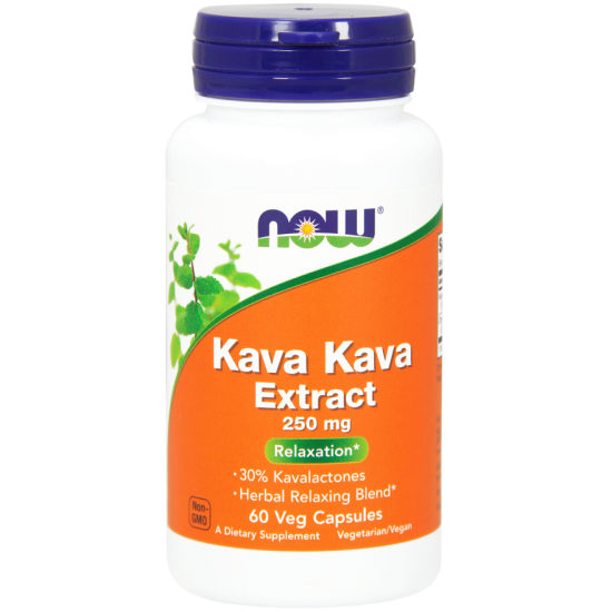 Now Foods Kava Kava Extract 250mg 60 Capsules