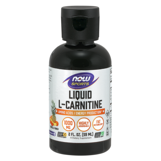 Now Foods Liquid L-Carnitine Tropical Punch 1000mg 59ml