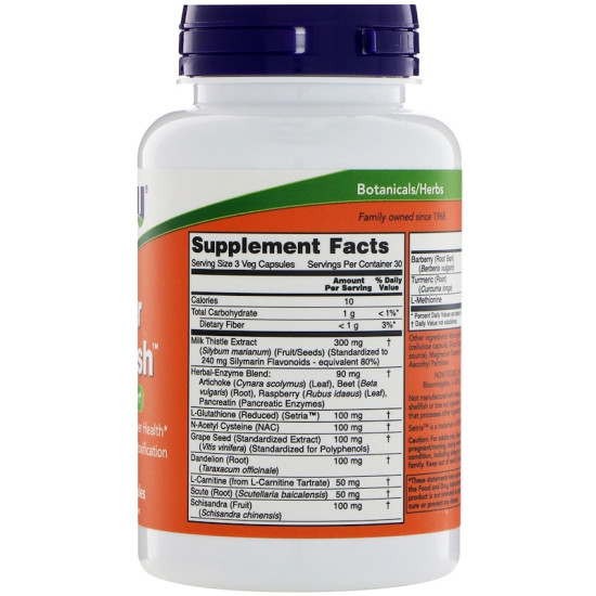 Now Foods Liver Refresh 90 Capsules