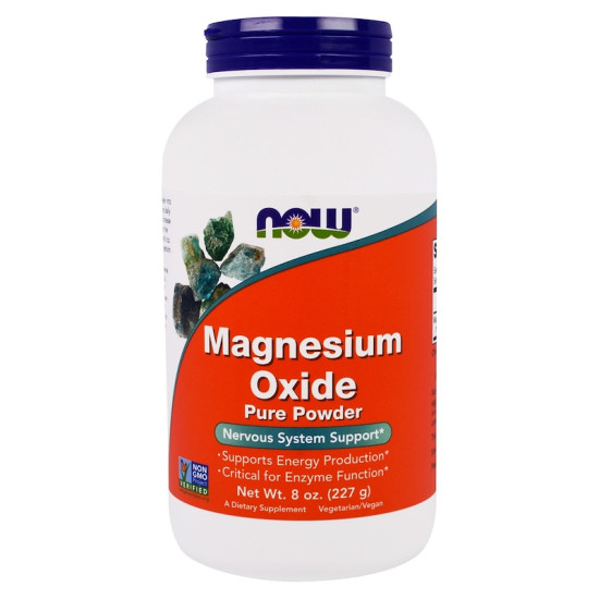 Now Foods Magnesium Oxide Powder 227g