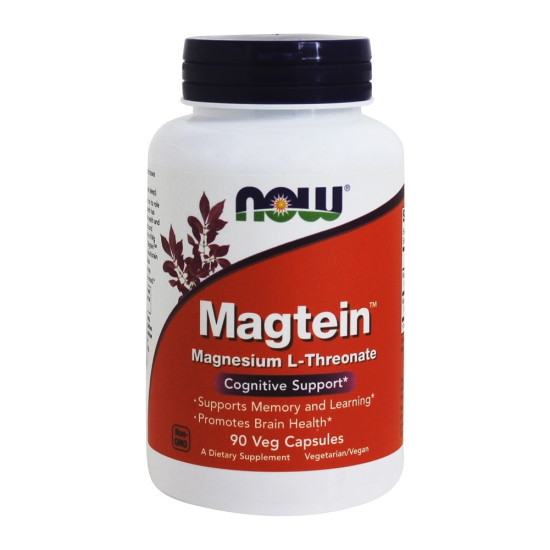 Now Foods Magtein Magnesium L-Threonate 90 Capsules