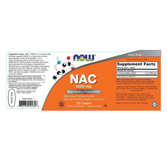 NAC 1000mg Supplements