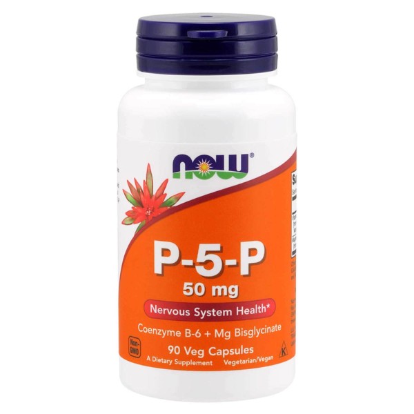 Now Foods P-5-P 50mg Nervous System Support 90 Capsules