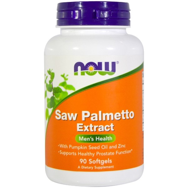 Now Foods Saw Palmetto Extract 80mg 90 Softgels