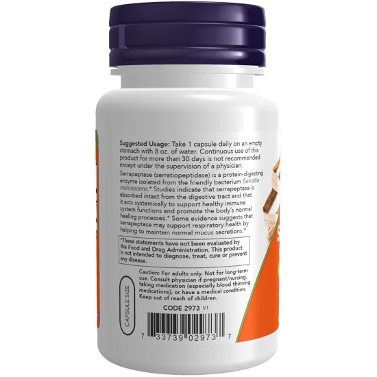 Serrapeptase 60,000 Units - Proteolytic Enzymes