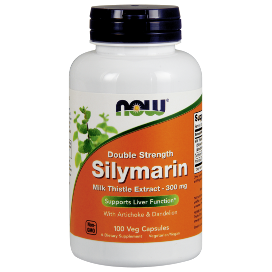 Now Foods Silymarin Milk Thistle Double Strength 100 Capsules