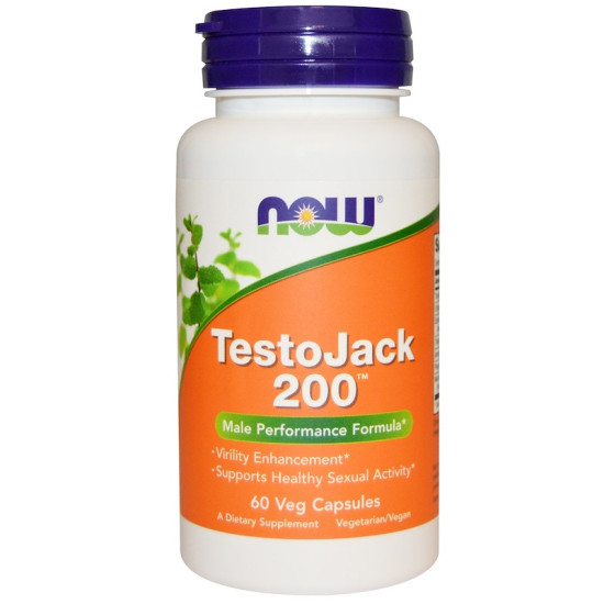 Now Foods TestoJack 200mg 60 Capsules