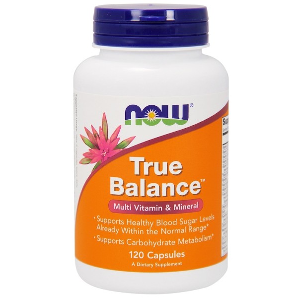 Now Foods True Balance Multi Vitamin and Mineral 120 Capsules