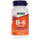 Now Foods Vitamin B6 100 Capsules