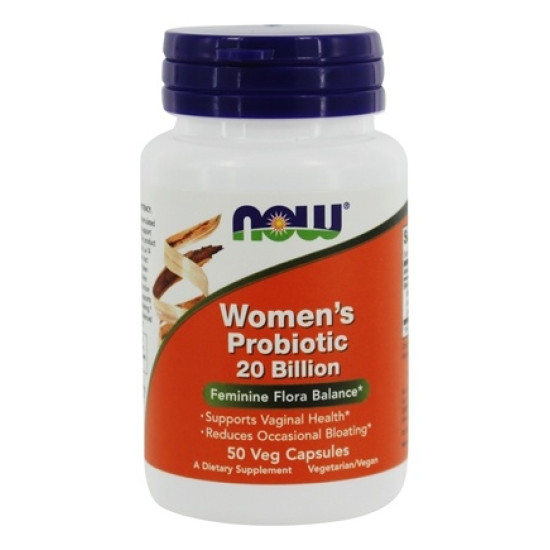 Now Foods Women's Probiotic 20 Billion 50 Capsules