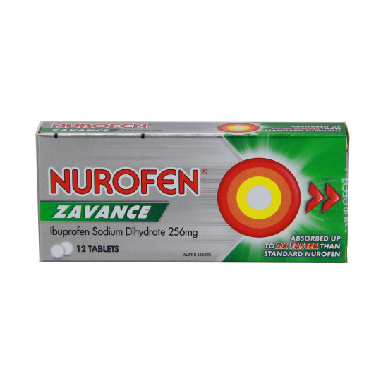 Nurofen Zavance Ibuprofen 200mg Tablets