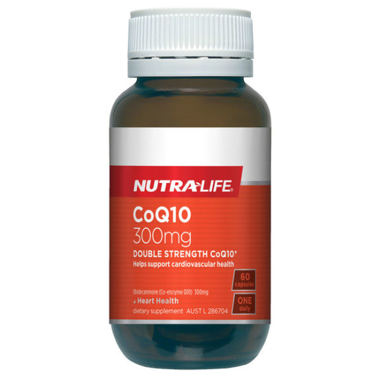 Nutralife CoQ10 Max 300mg 60 Capsules