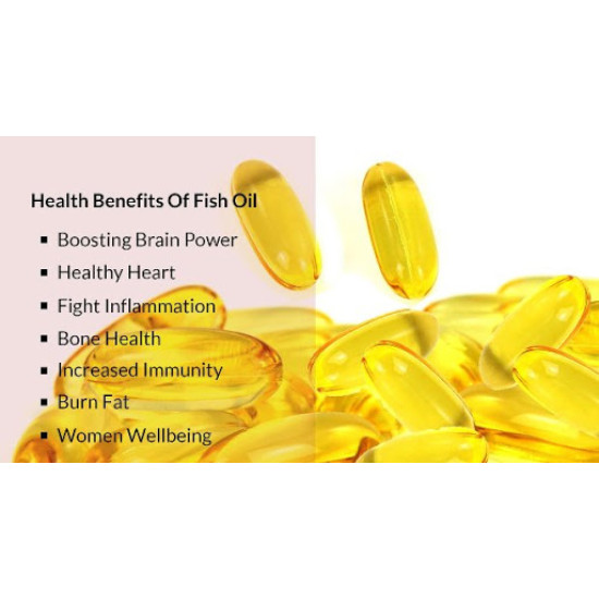 Nutralife Fish Oil 1500mg Plus Vitamin D 180 Capsules