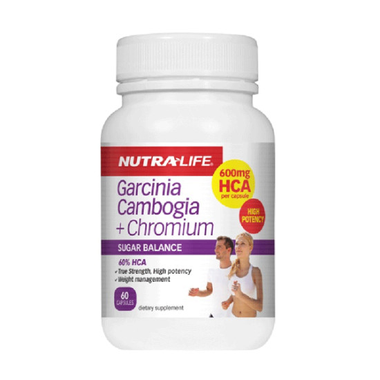 Nutralife Garcinia Cambogia + Chromium 60 Capsules