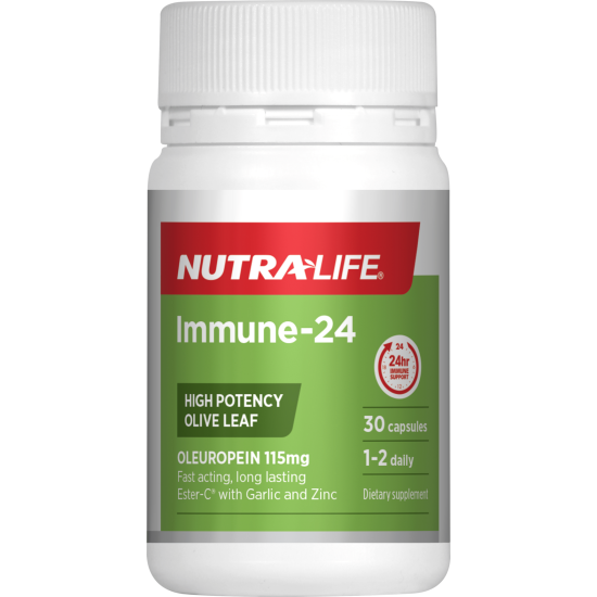 Nutralife Immune Support Olive Leaf 30 Capsules