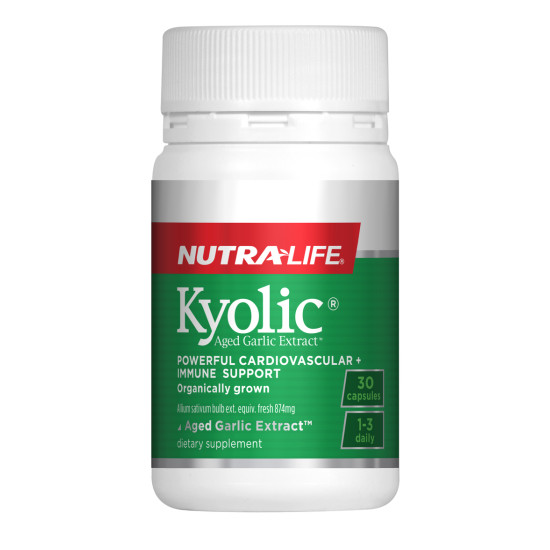 Nutralife Kyolic Aged Garlic Extract 30 Capsules