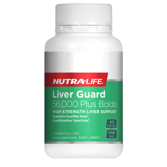 Nutralife Liver Guard Plus Boldo 60 Capsules