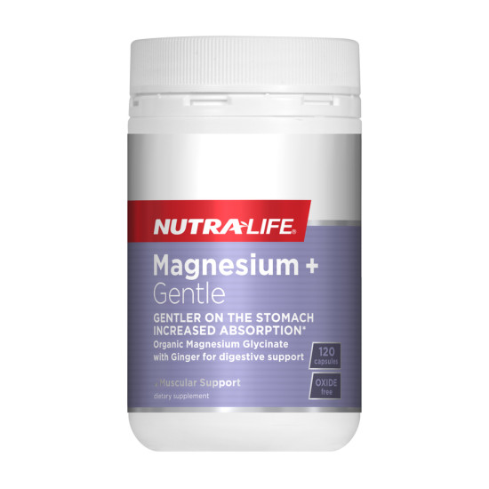 Nutralife Magnesium Glycinate Gentle 120 Capsules