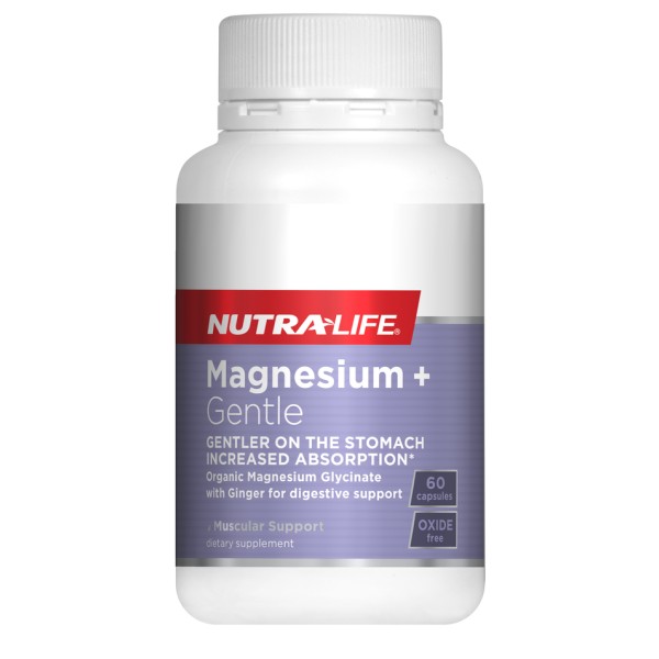 Nutralife Magnesium Glycinate Gentle 60 Capsules