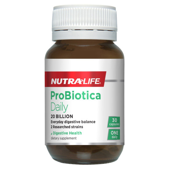 Nutralife Probiotica Daily 20 Billion 30 Capsules