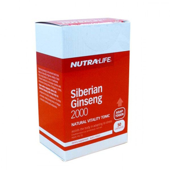 Nutralife Siberian Ginseng 50 Capsules