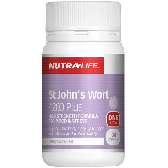 Nutralife St John’s Wort Plus 30 Capsules