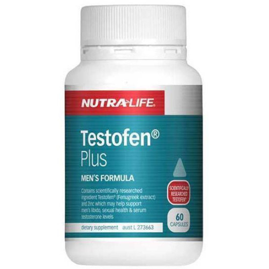 Nutralife Testofen Plus 60 Capsules