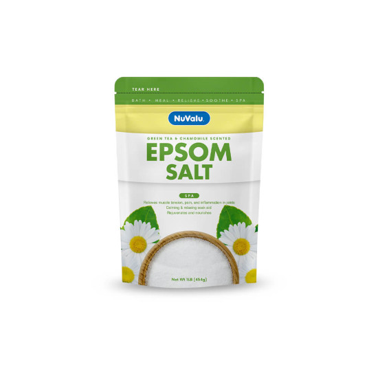 Epsom Salt - Spa Green Tea & Chamomile Scented