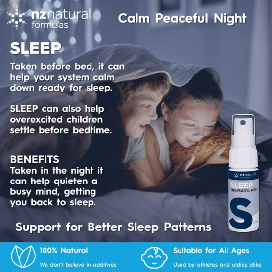 NZ Natural Formulas Sleep Spray 25ml - Sleep Well Tonight