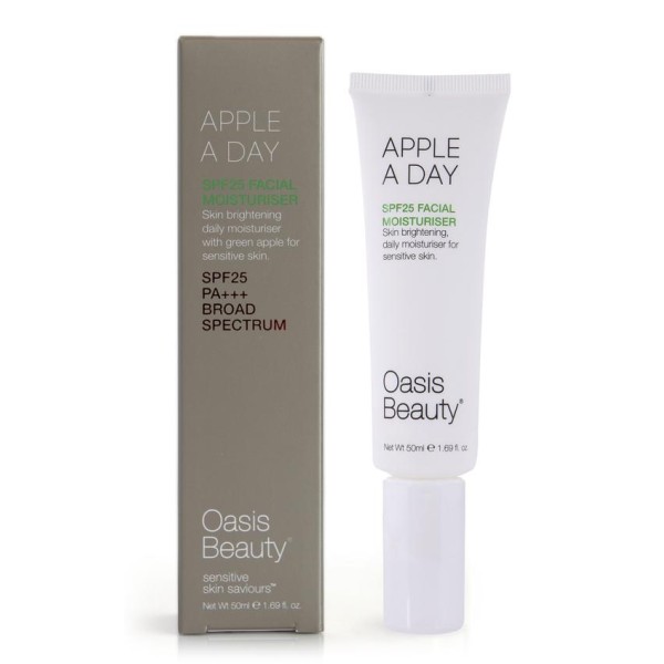 Oasis Beauty Apple a Day SPF25 Facial Moisturiser 50ml