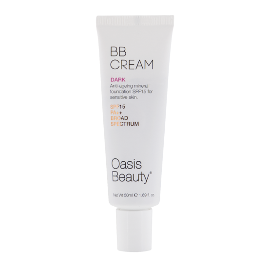 Oasis Beauty BB Cream SPF15 Dark Shade 50ml