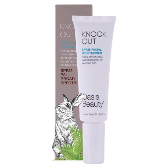 Oasis Beauty Knock Out SPF25 Facial Moisturiser 50ml