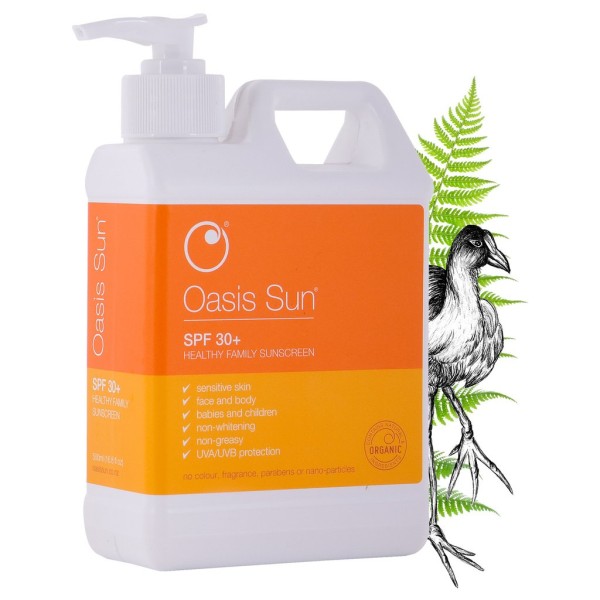 Oasis Sun SPF 30 Sunscreen 500ml