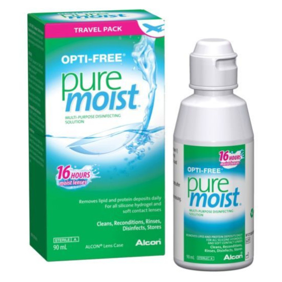 Opti-Free PureMoist 90ml + Lens Case