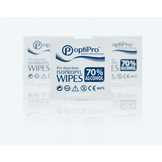 Pre-injection Isopropyl Swabs - Alcohol Wipes