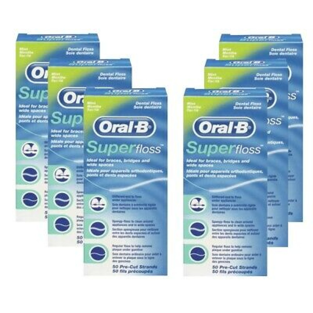 Oral-B Superfloss 50 pre-cut strands