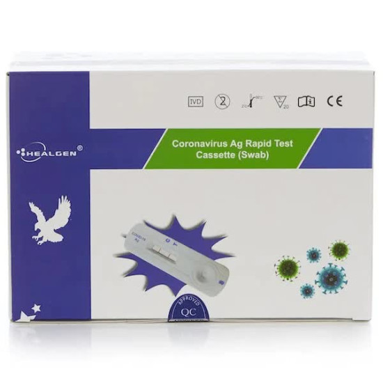 Healgen Covid-19 Rapid Antigen Self Tests - Approved RATs