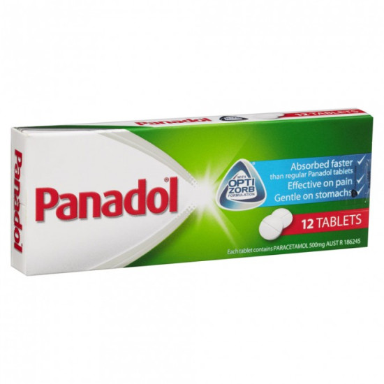 Panadol Optizorb 12 Tablets