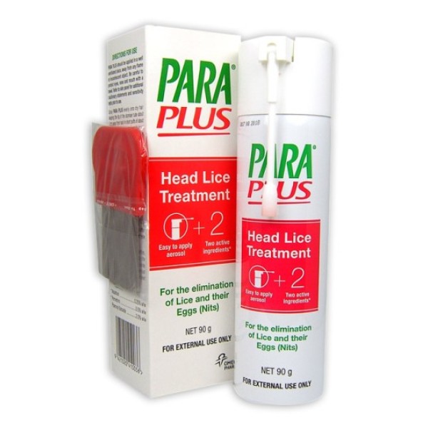 Para Plus Head lice Treatment Spray 90g